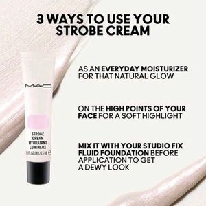 MAC Strobe Cream PINK LITE Combo