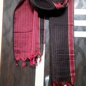 Red And Black Dupatta