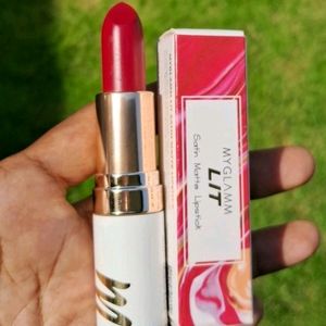 MyGlamm Lit Satin Matte Lipstick - Lust Stories