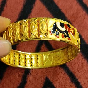 1 Gram Gold Plated Bangles Set Of 4