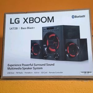 LG X BOOM SPEAKERS