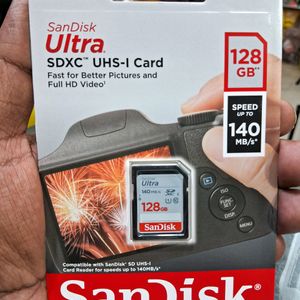 SANDISK ULTRA SDXC UHS CARD 128GB