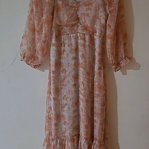 Pretty Floral Dress Size 8