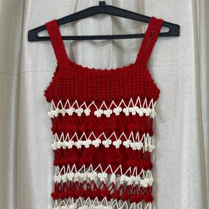 Red Crochet Top ❤️