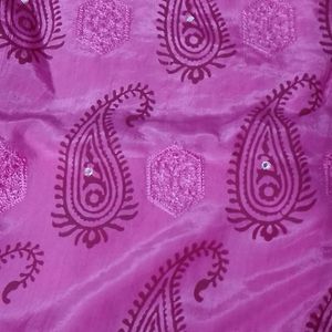 Pure Dola Silk Suit Jaipuri