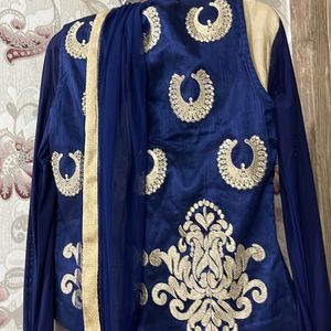 Heavy Embroidered Jacket Gown For Beautiful Girls.