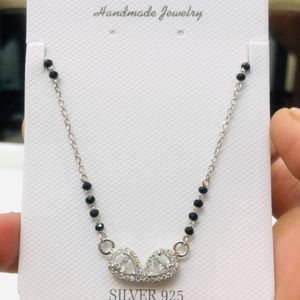 92.5 Silver Mangalsutra