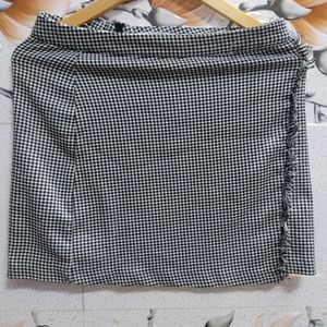 pull&Bear L size A line mini skirt