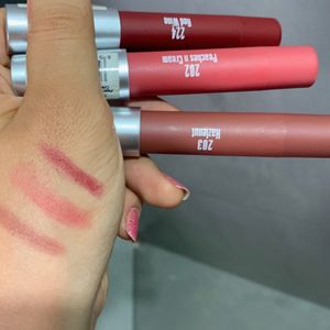 Set Of 3 Swiss Beauty Lipsticks