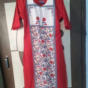 Red Kurti