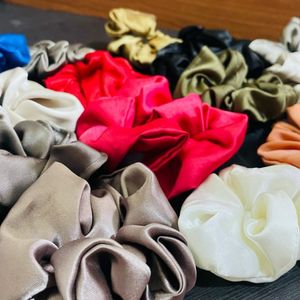 Different Colours Of Scrunchies (satin)