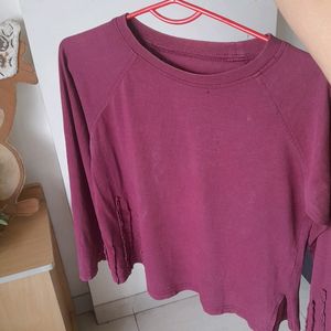 50% Off Today 🌟 Awesome Soft Maroon Full Sleeves