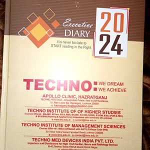 Combo Of Two Dairy 2024 And Pocket Diary