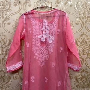 Lucknowi Chikan Kari Unused Kurti