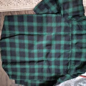 Unused Boy Dark Green Shirt