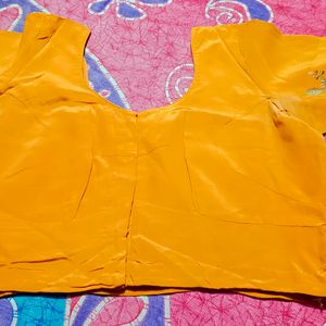 Mustard Yellow Blouse