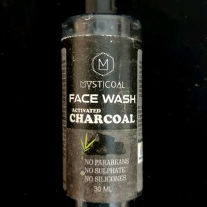 MYSTICOAL- ACTIVATED CHARCOAL FaceWash