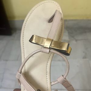 Gold Now Sandals