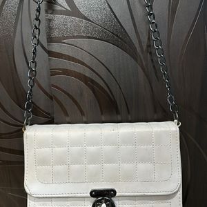 White Sling Bag