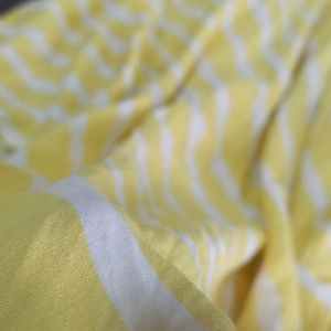 Pantaloons Yellow White Dress