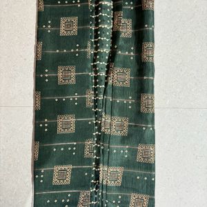 Casual Dola Silk Saree With Blouse Pic