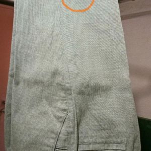 Grey Colour Branded Stitched Pant