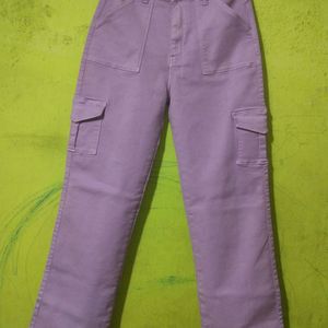 Lavender Cargo For Womens