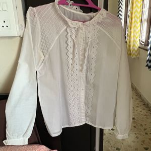 Formal shirt women white