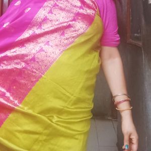 Beautiful New Unused Silk Saree