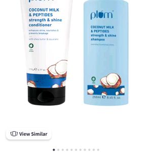 Plum Coconut Milk & Peptides Hair Care Combo