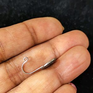 OXIDIZED NOSE PIN