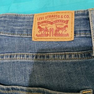 Levi's Super Skinny Blue Jeans