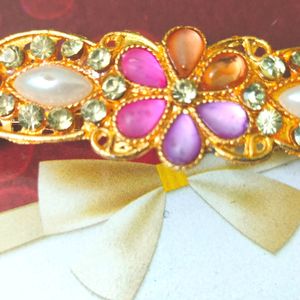 Hair Clip &  Saree Pin     Stone Work