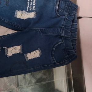 Damage Jeans Blue