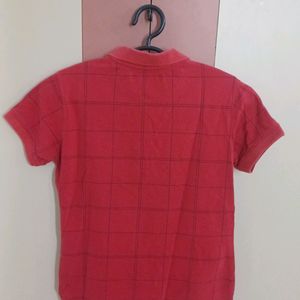 Red Coloured T-Shirt