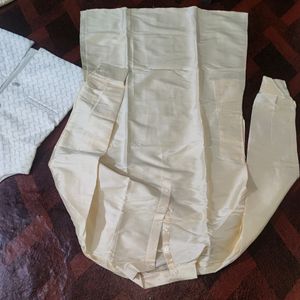 Unused Men' Kurta Set With Double Waistcoat