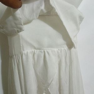 WHITE  PRINSESS DRESS