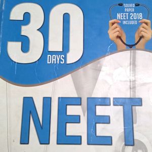 30 DAYS NEET CHEMISTRY  FOR 11TH &12TH Class Students And NEET ASPIRANTS