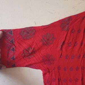 Shree Red Kurti