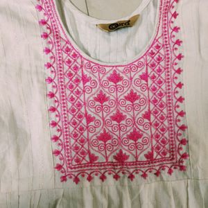 White Kurti