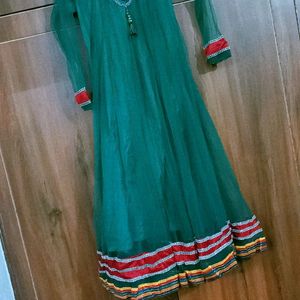 Anarkali Frock And Legi For Girls