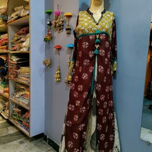 Reyon Cotton Kurti ,Non Branded.