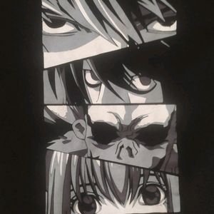 Death Note Anime Black Printed T-shirt 👕👕