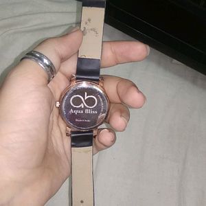 Black Wrist Watch