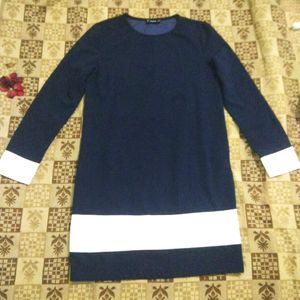 New Shein Navy Blue Dress Size M