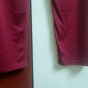 Maroon Palazzo