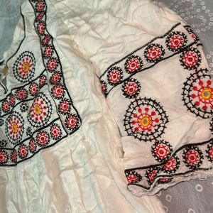 Embroidered Short Kurti