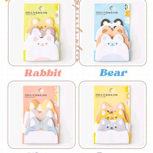 Cute Kawai Animal Theme Sticky Notes