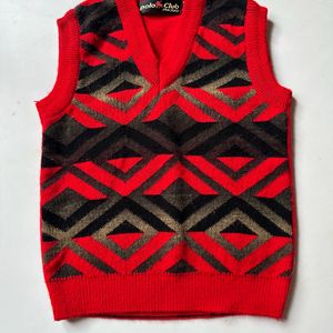 Vintage Red Vest