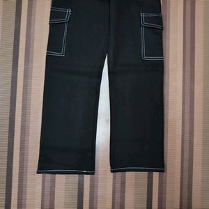 X-02 Size 28 Cargo Straight Women Denim Jeans